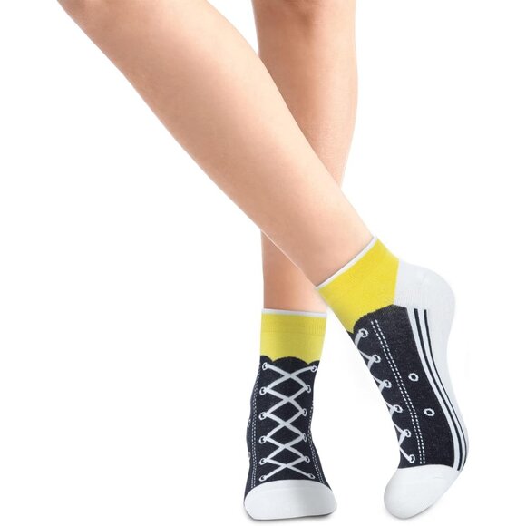 Women’s 5 Pack Lightweight Cotton 86% Novelty Low Cut Socks Cool Sneakers Ankle - Picture 6 of 9